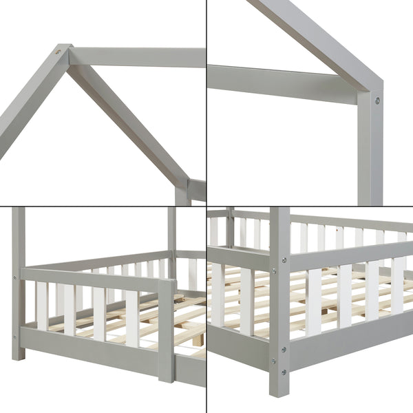 Kinderbett Sisimiut mit Matratze [en.casa]