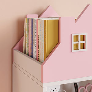 Kindersitzbank mit Regal Vipsali [en.casa]
