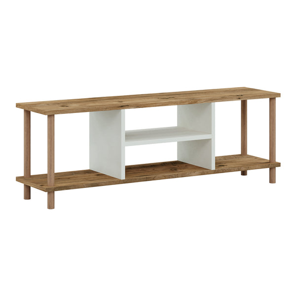 Fernsehtisch Ærøskøbing mit 2 Ablagefächern 43x120x29 cm versch. Farben [en.casa]