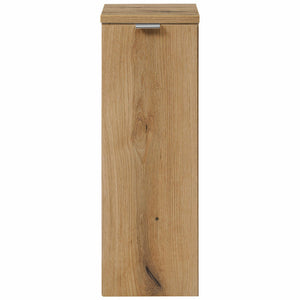 Badezimmerschrank Skelbolu hängend Eiche [en.casa]