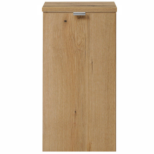 Badezimmerschrank Skelbolu hängend Eiche [en.casa]