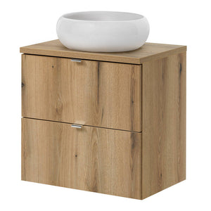 Waschtisch Skelbolu mit Schubladen 60x72x40 cm [en.casa]